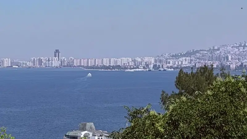 Измирский залив и панорама города